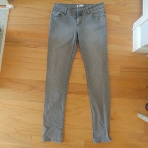 Grey skinny jeans